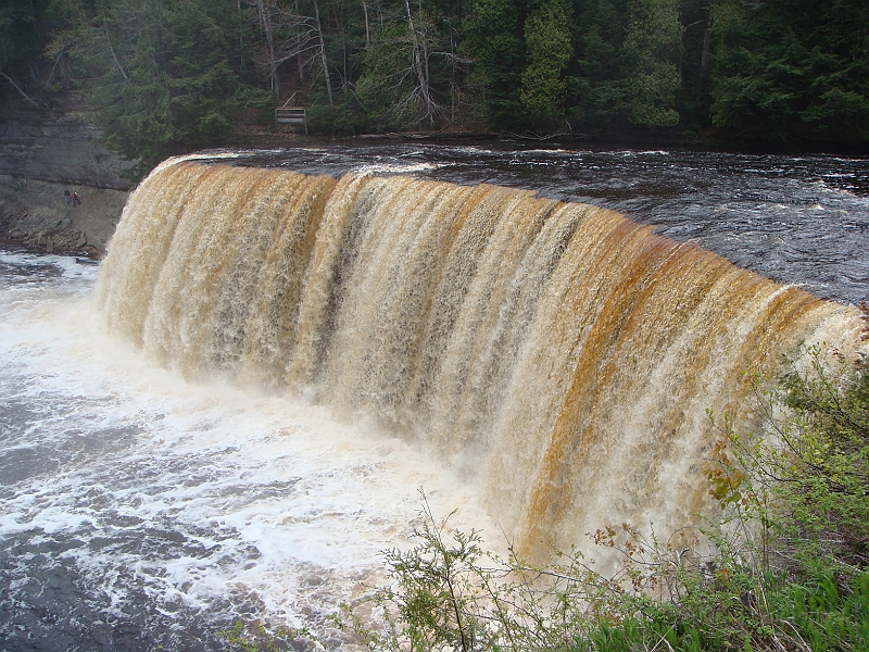 290 Memorial Day [2008 May 23].JPG - Scenes from Tahquanemon Falls in the Michigan Upper Peninsula.